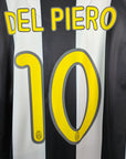 2008-09 Juventus Home Shirt Del Piero 