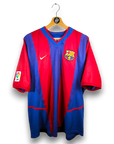 2002-03 FC Barcelona Home Shirt Iniesta 