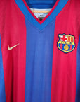 2002-03 FC Barcelona Home Shirt Iniesta 