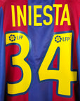 2002-03 FC Barcelona Home Shirt Iniesta 