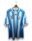 2010-11 Argentina Home Shirt Messi 