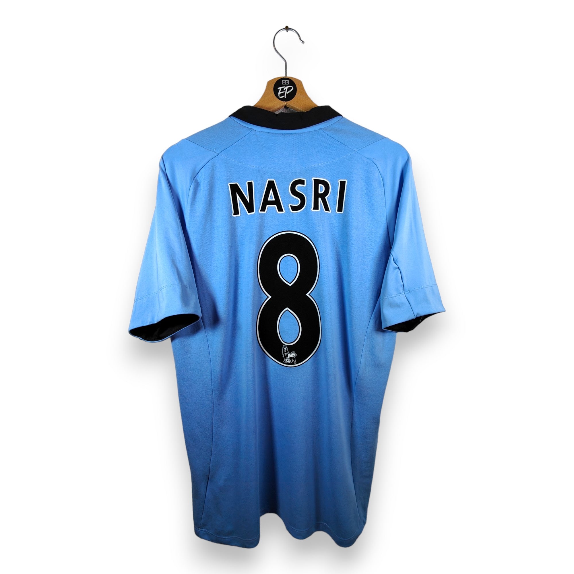 マンチェスター・シティ NASRI 8 シャツ 2012-13 Manchester City Home Shirt Nasri #8 (L)