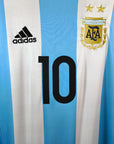 2016-17 Argentina Home Shirt Messi 