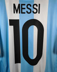 2016-17 Argentina Home Shirt Messi 