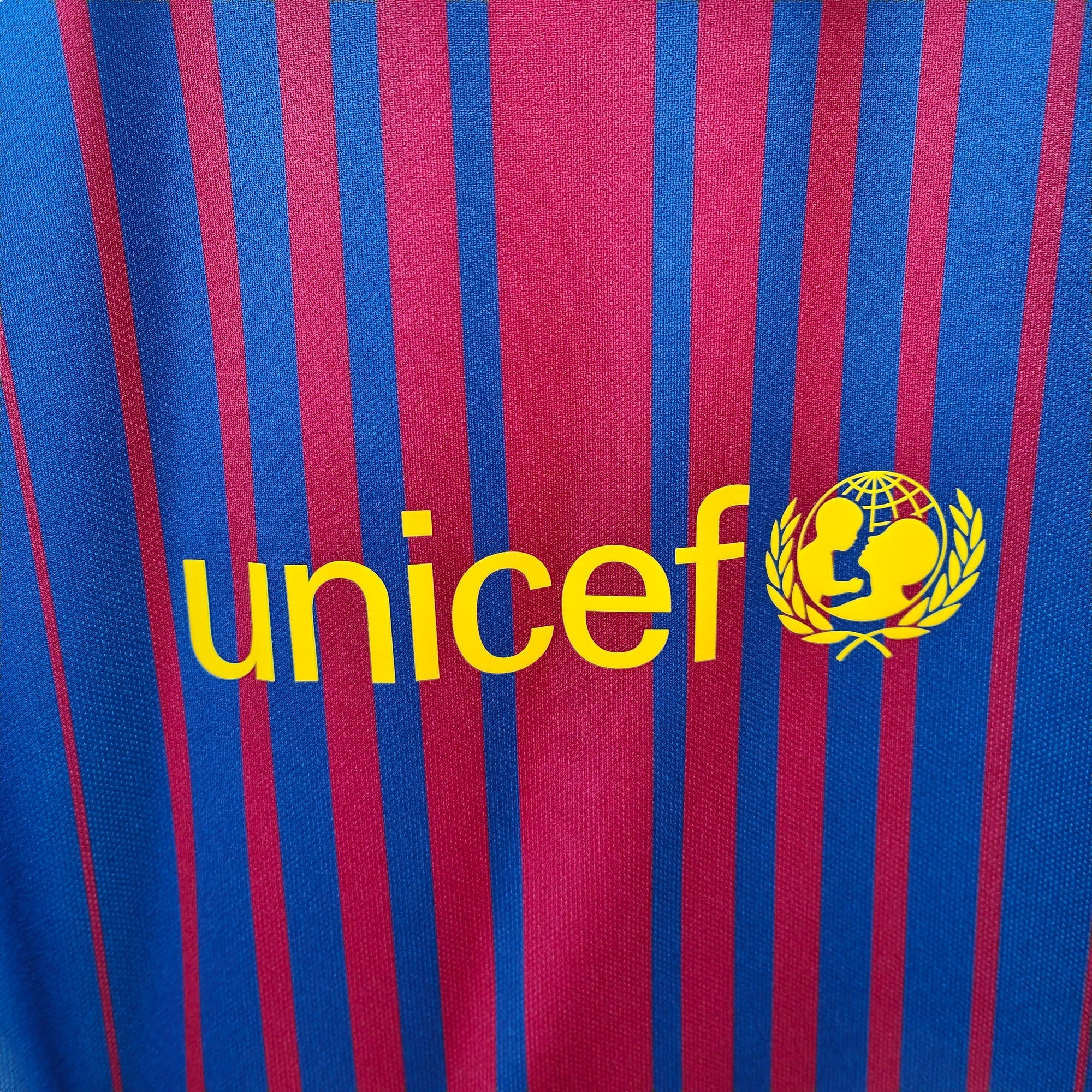 2017-18 FC Barcelona Home Shirt Messi 