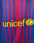 2017-18 FC Barcelona Home Shirt Messi 