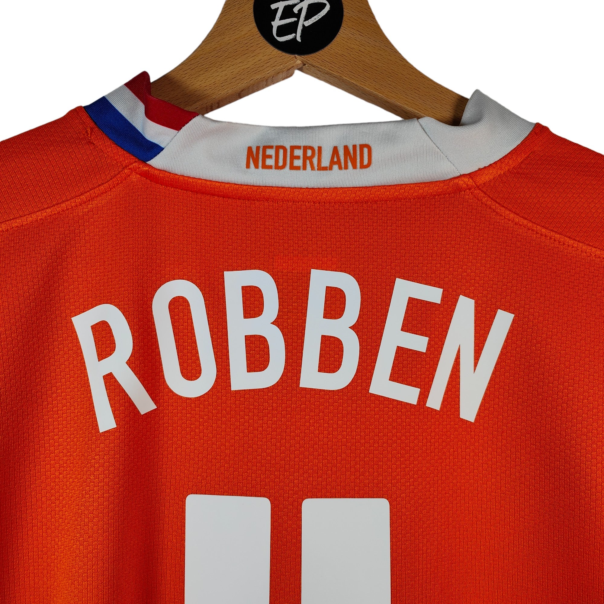 2008-10 Netherlands Home Shirt Robben #11 (M) 265674-815