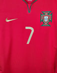 2008-10 Portugal Home Shirt Ronaldo 