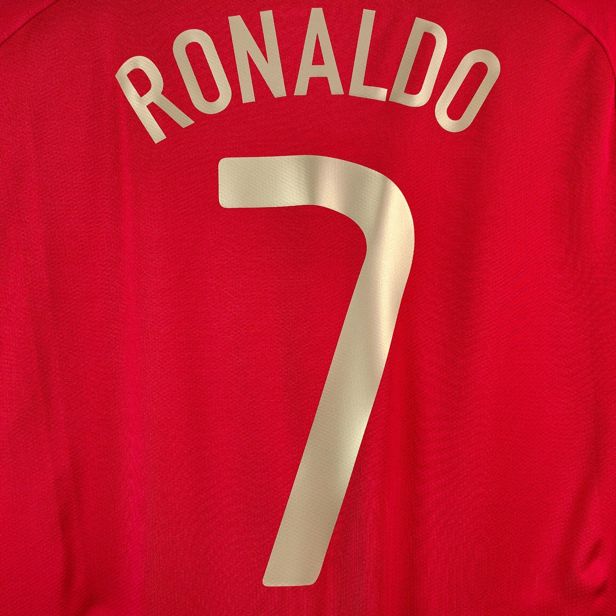 2008-10 Portugal Home Shirt Ronaldo 