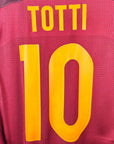 2015-16 AS Roma Player Version Home Shirt Totti 