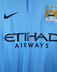 2015-16 Manchester City Home Shirt Toure Yaya 