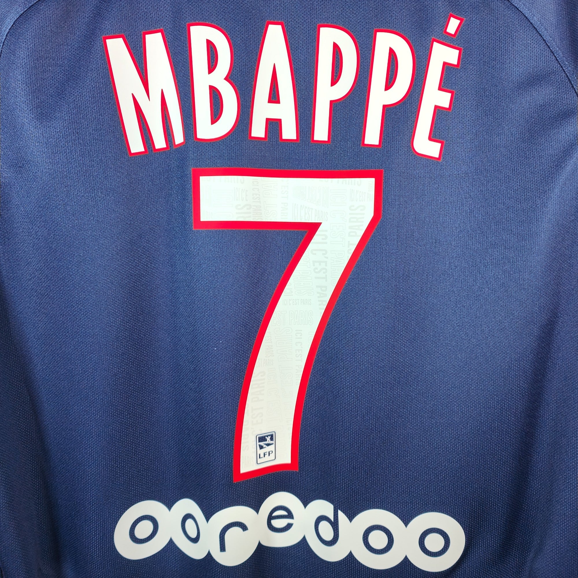 2019-20 PSG Home Shirt Mbappe 