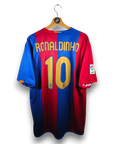 2006-07 FC Barcelona Home Shirt Ronaldinho 