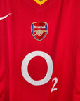 2004-05 Arsenal Home Shirt Henry 