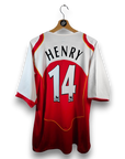 2004-05 Arsenal Home Shirt Henry 