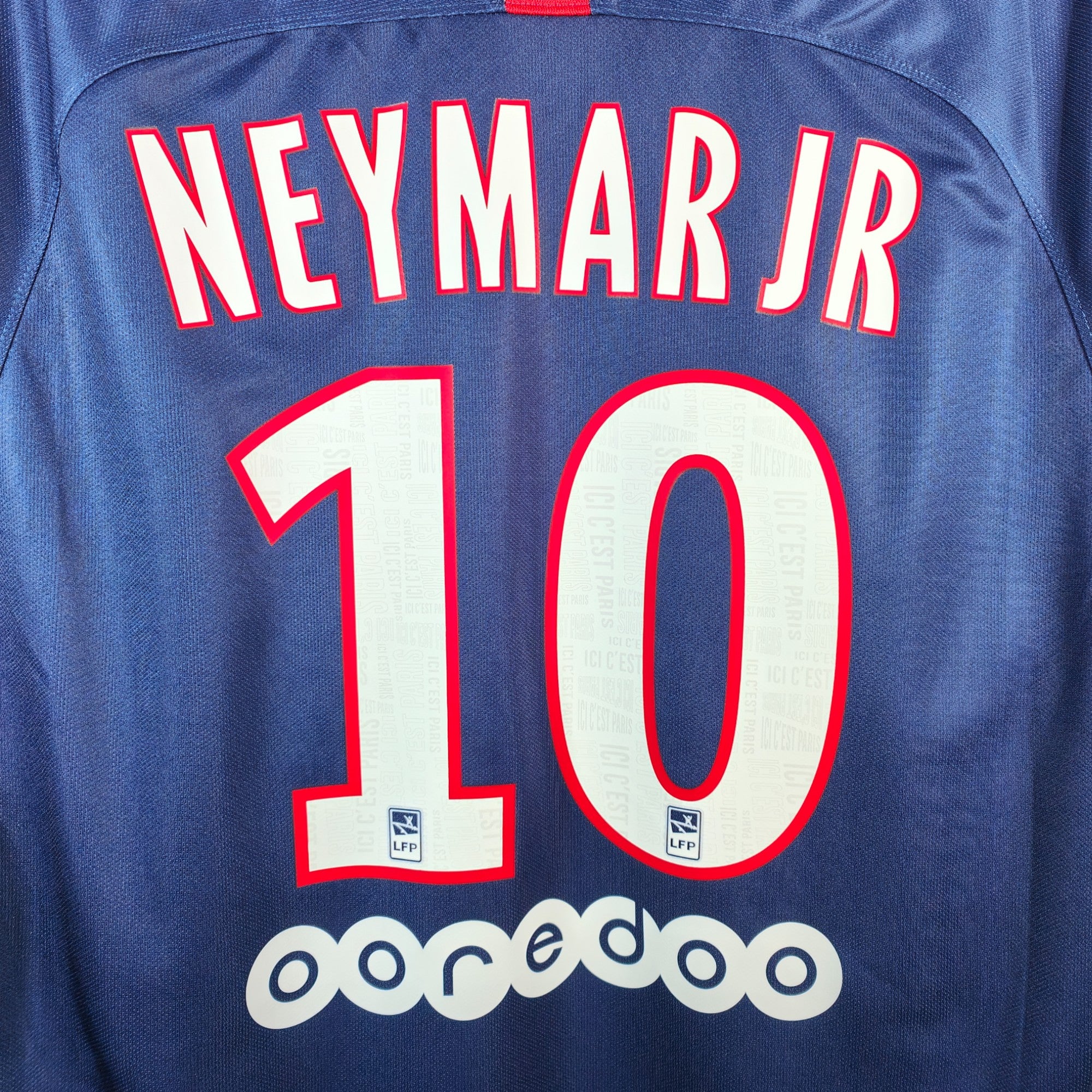 2019-20 PSG Home Shirt Neymar 