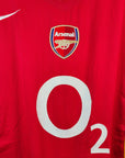 2004-05 Arsenal Home Shirt Henry 