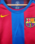 2004-05 FC Barcelona Home Shirt Ronaldinho 