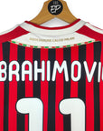 2011-12 AC Milan Home Shirt Ibrahimovic 