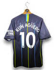 2018-19 Manchester City Away Shirt Aguero 