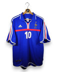 2000-02 France Home Shirt Zidane 