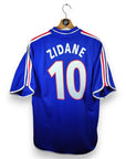 2000-02 France Home Shirt Zidane 