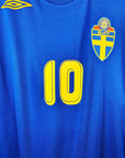 2006-08 Sweden Away Shirt Ibrahimovic 