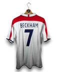 2003-05 England Home Shirt Beckham 