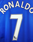 2008-09 Manchester United Third Shirt Ronaldo 