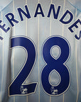 2007-08 Manchester City Home Shirt Fernandes 