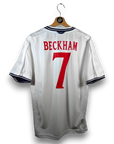 1999-01 England Home Shirt Beckham 