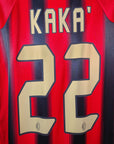 2004-05 AC Milan Home Shirt Kaka 