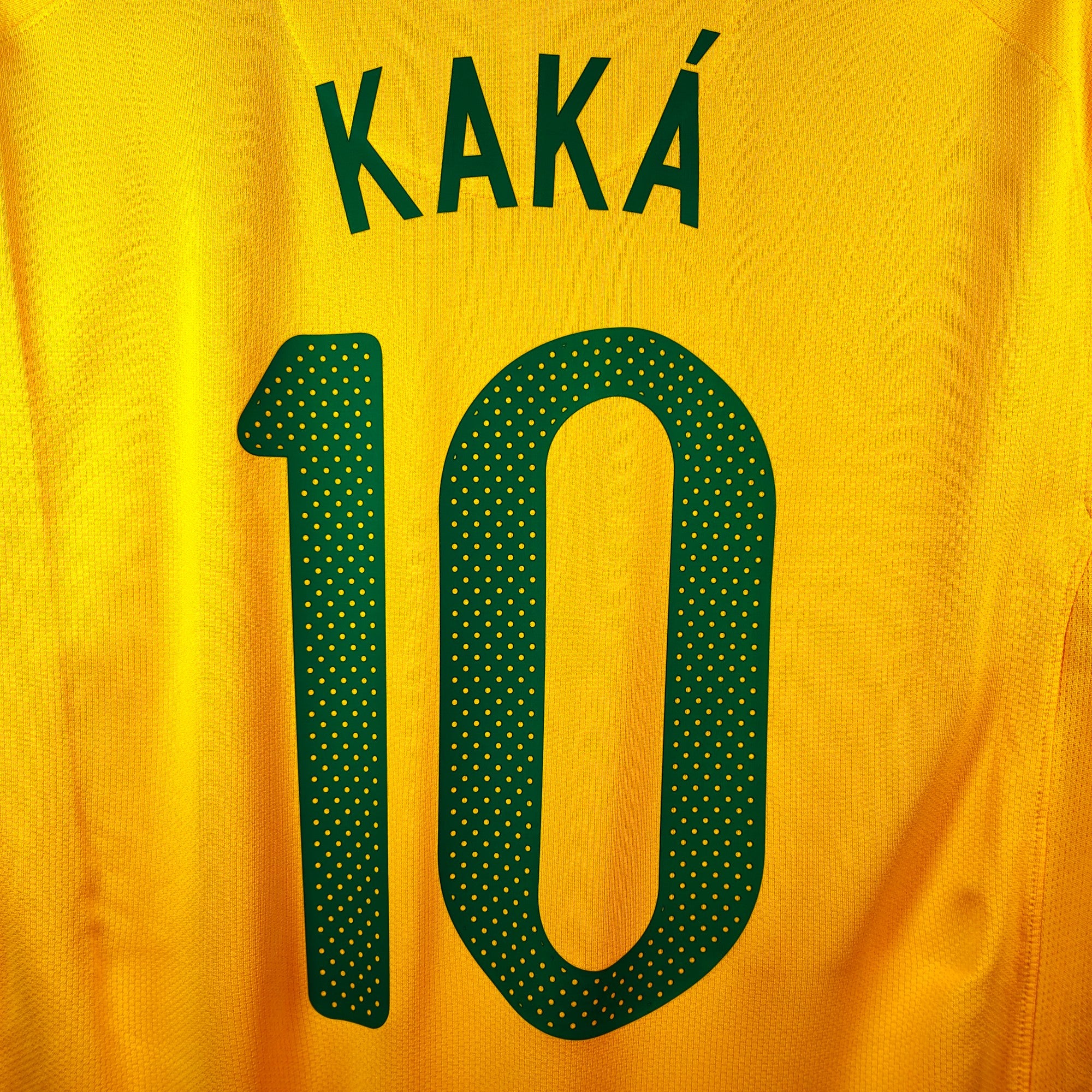 2010-11 Brazil Home Shirt Kaka 