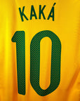 2010-11 Brazil Home Shirt Kaka 