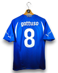 2010-12 Italy Home Shirt Gattuso 