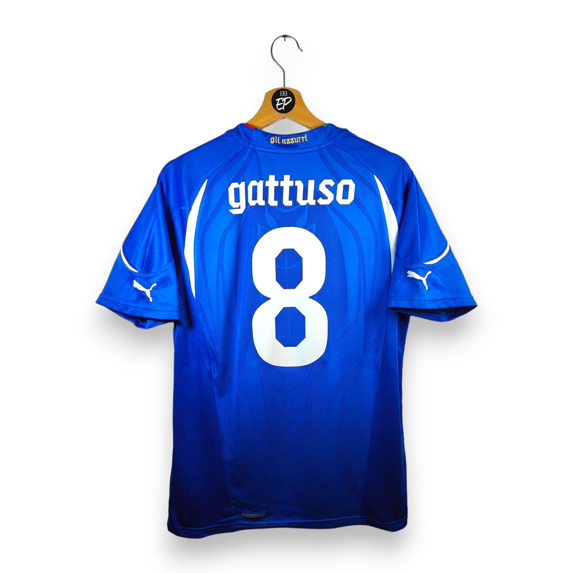 Italy Home Shirt Gattuso #8 (M)