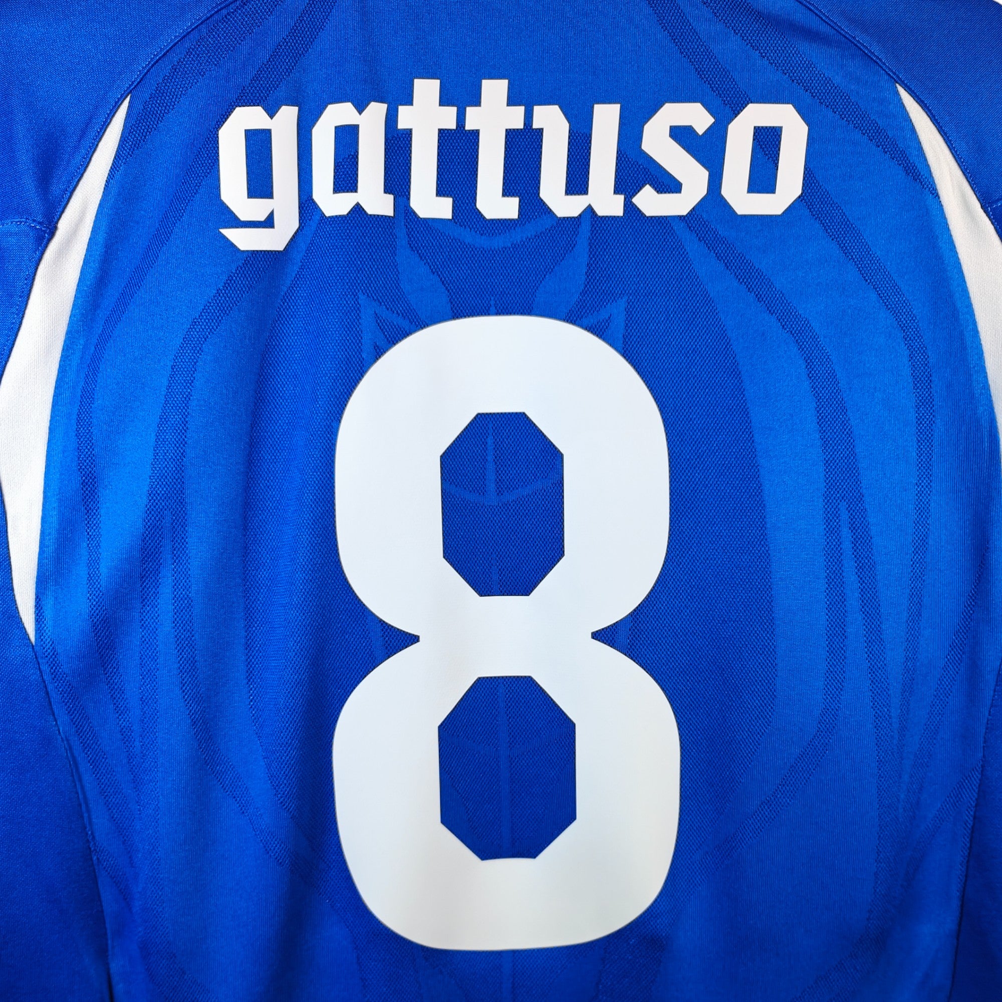 2010-12 Italy Home Shirt Gattuso 