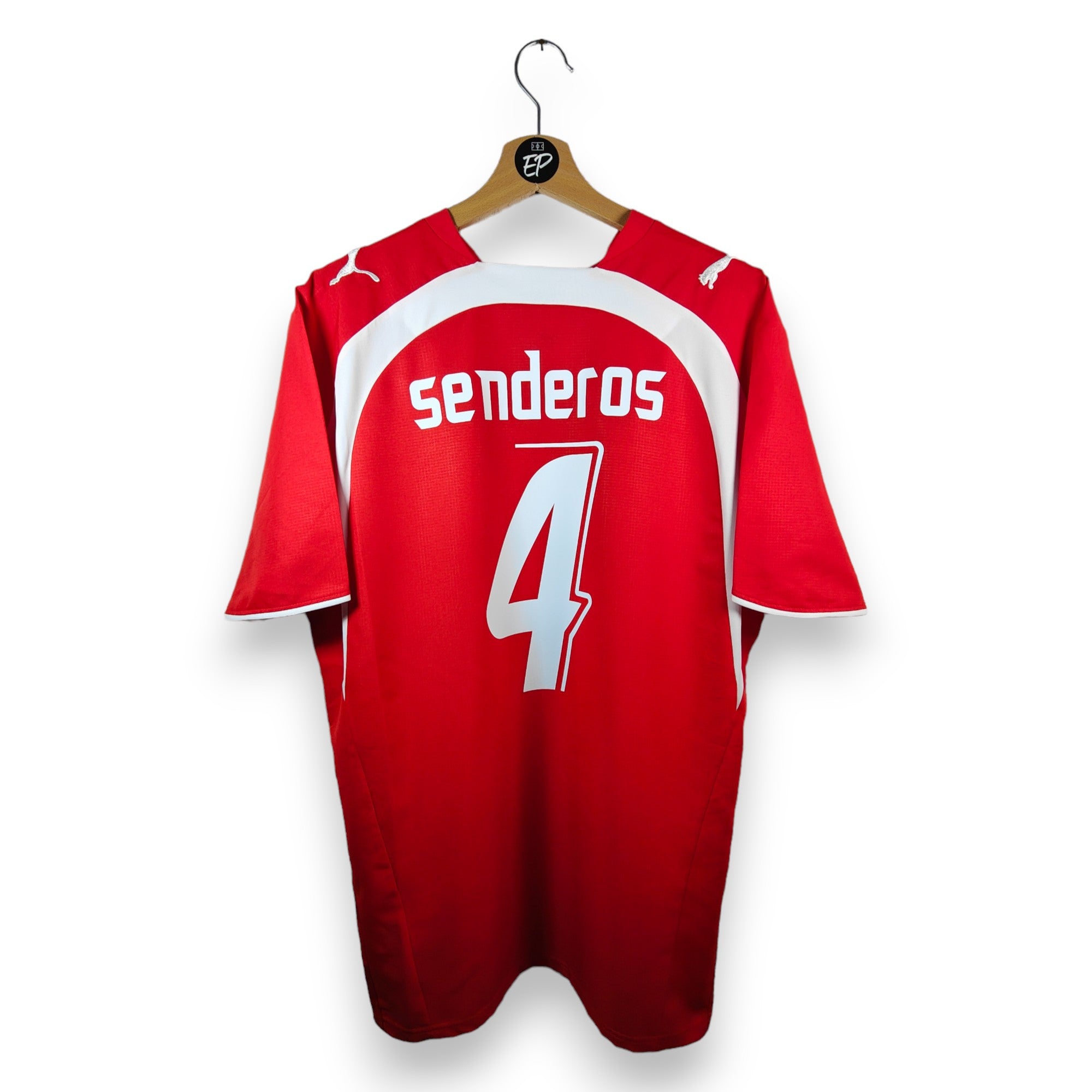 Switzerland Home Shirt Senderos #4 (L)