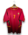 2002-04 Portugal Home Shirt Figo 