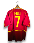 2002-04 Portugal Home Shirt Figo 