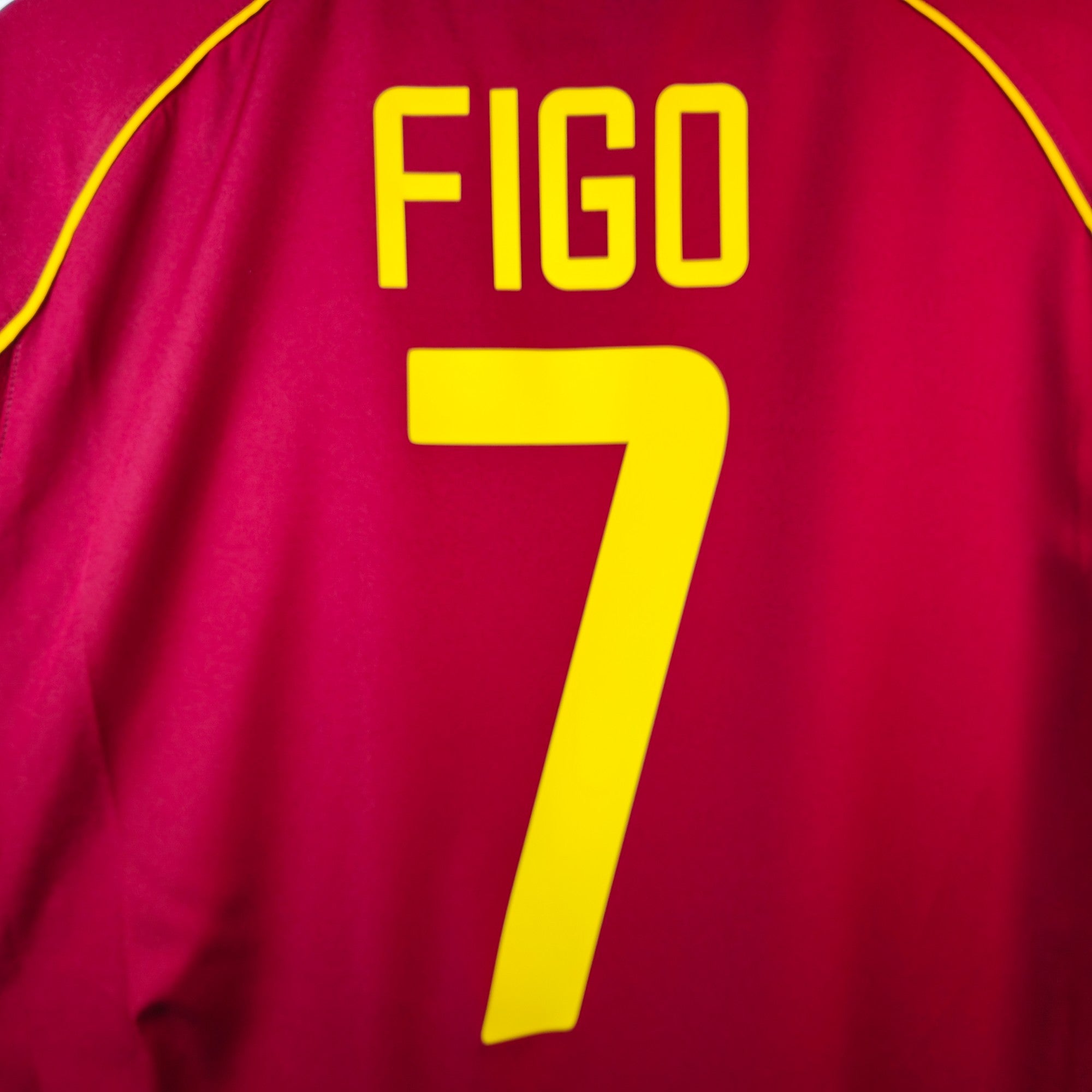 2002-04 Portugal Home Shirt Figo 