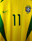 2002-04 Brazil Home Shirt Ronaldinho 