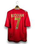 2006-08 England Away Shirt Beckham 