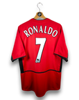 2002-04 Manchester United Home Shirt Ronaldo 