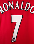 2002-04 Manchester United Home Shirt Ronaldo 