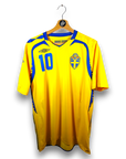 2007-09 Sweden Home Shirt Ibrahimovic 