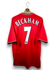 2000-02 Manchester United Home Shirt Beckham 