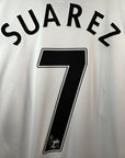 2010-11 Liverpool Away Shirt Suarez 