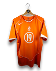 2004-06 Netherlands Home Shirt Robben 