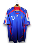 2006-07 France Home Shirt Zidane 